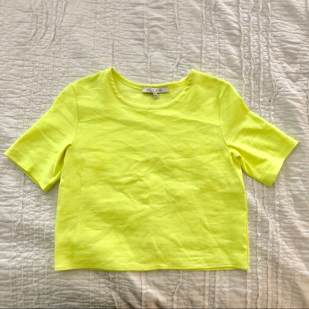 Alexis Neon Crop Top